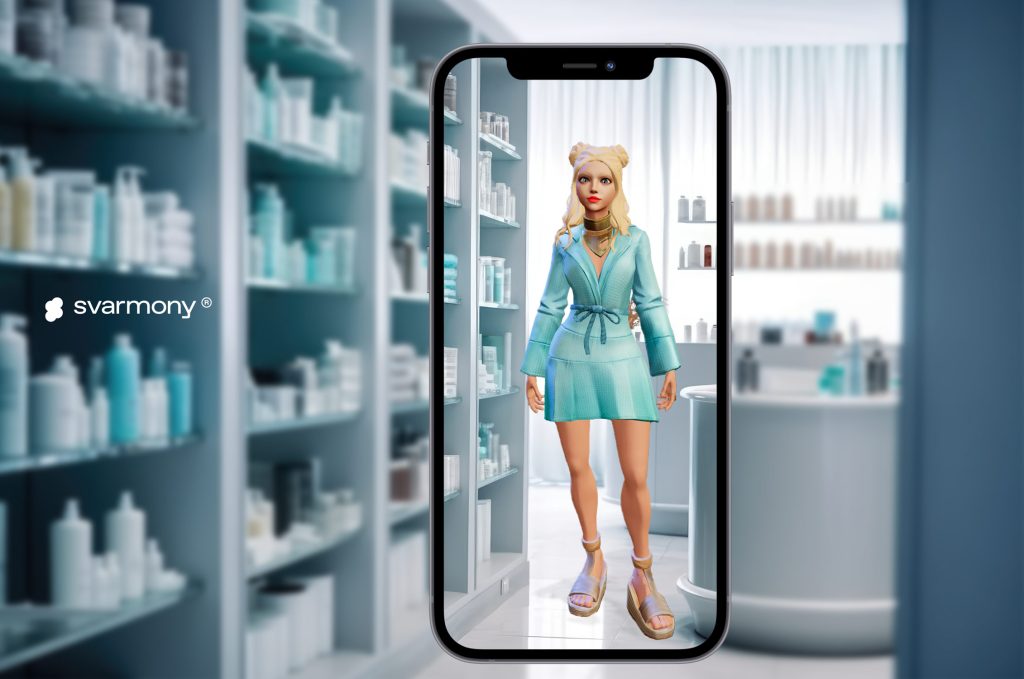 using AR avatars for more customer engagement and strong brand identity 